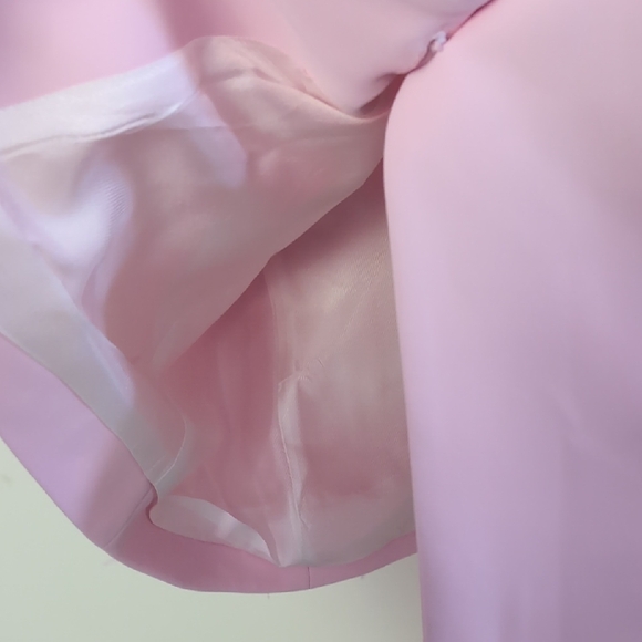 Zara Women Pink FEATHER CUFF BLAZER XL NWT - Picture 8 of 8